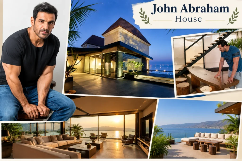 John Abraham House: Villa in the Sky, Bandra Mumbai — Price, Interior & Net Worth John Abraham House