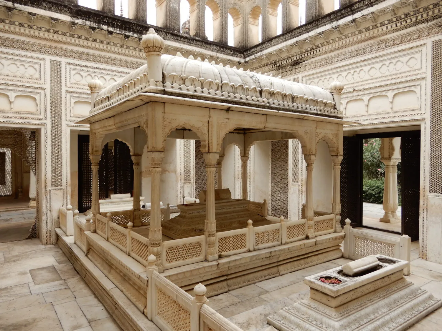 The Chowmahalla Palace Courtyard