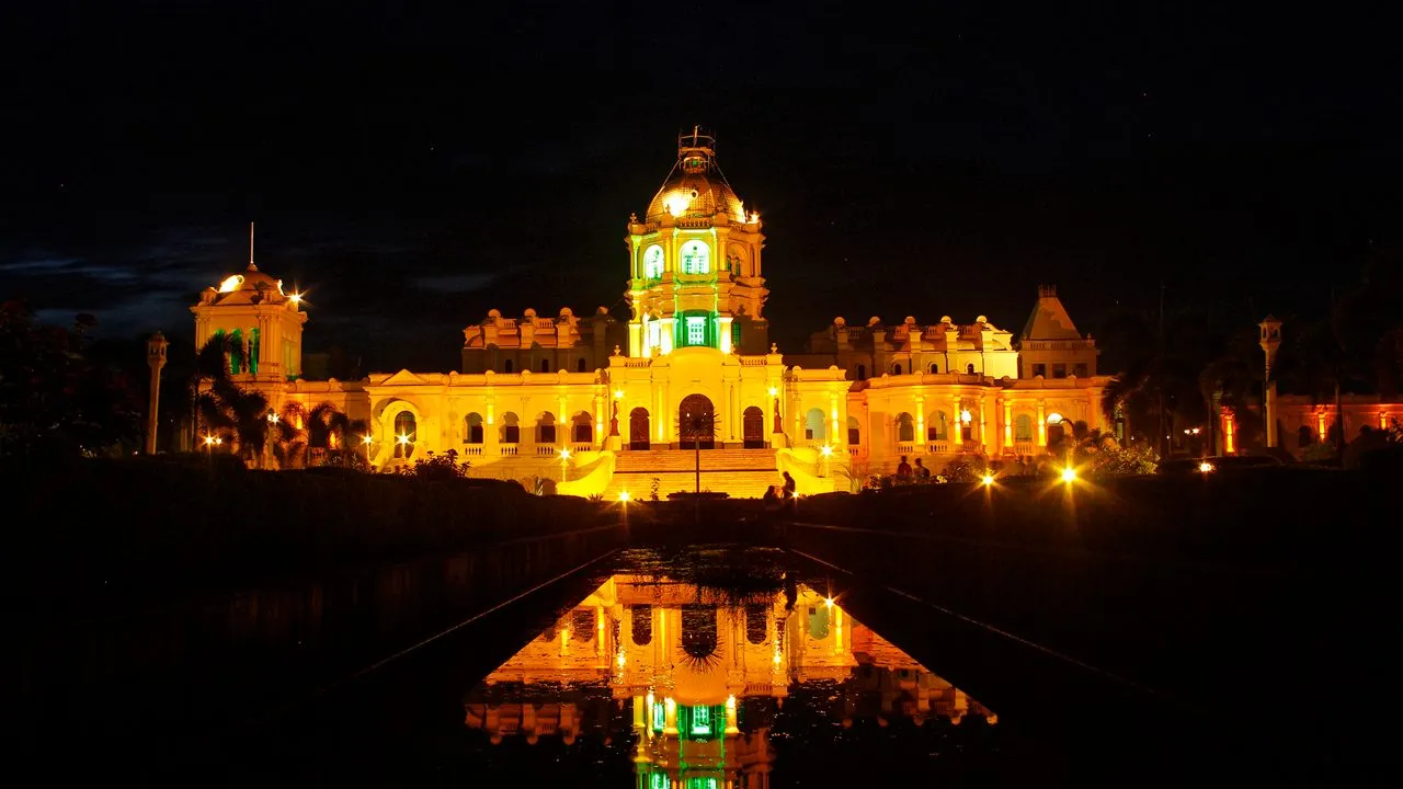 Ujjayanta Palace Night View