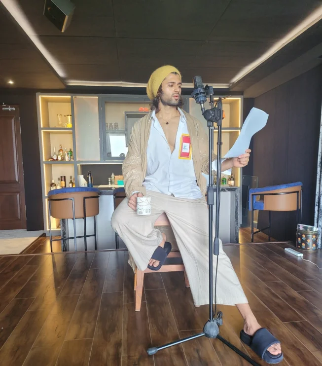 Vijay Deverakonda House Entertainment Room
