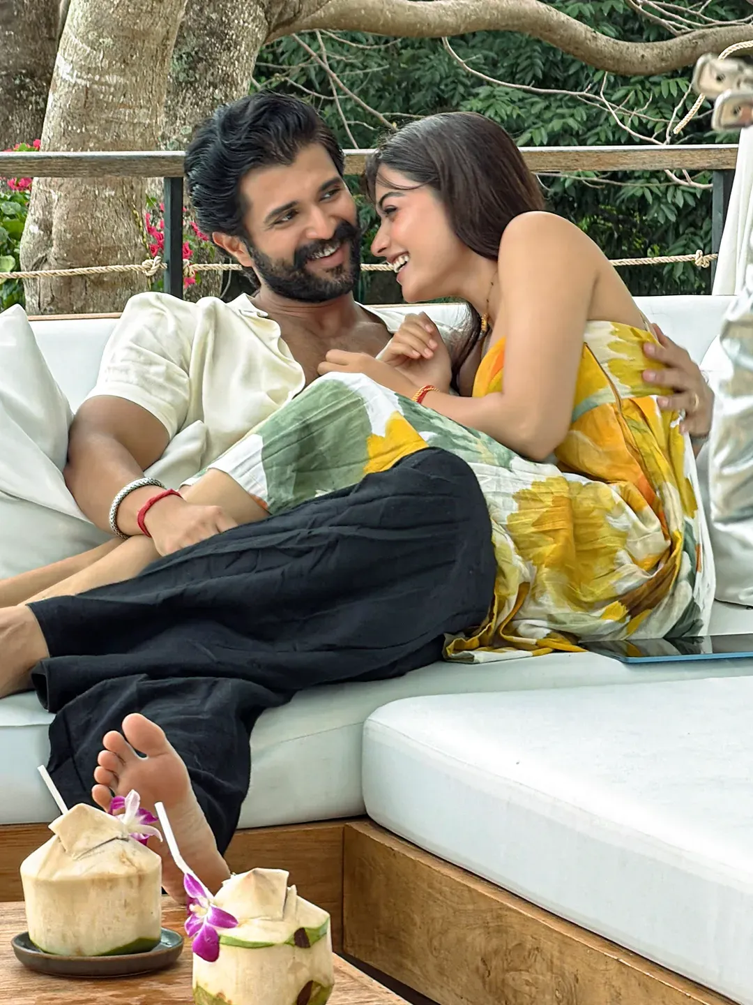 Vijay Deverakonda and Rashmika Mandanna