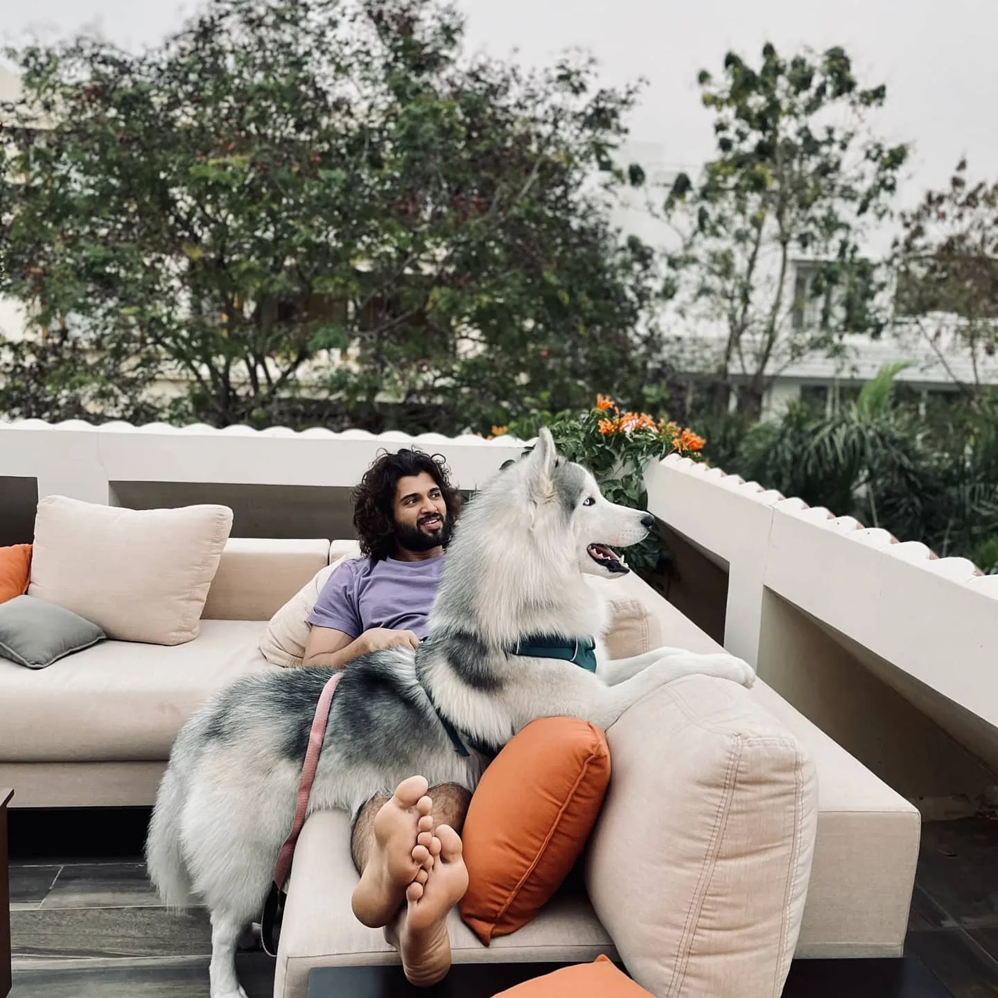 Vijay Deverakonda balcony
