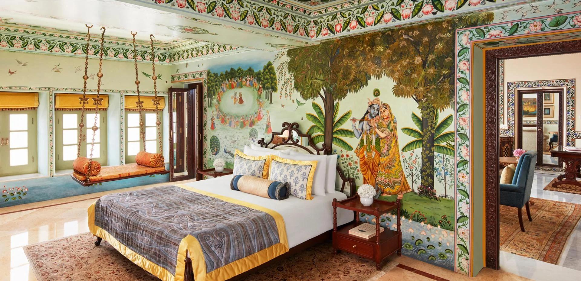 Inside Taj Lake Palace