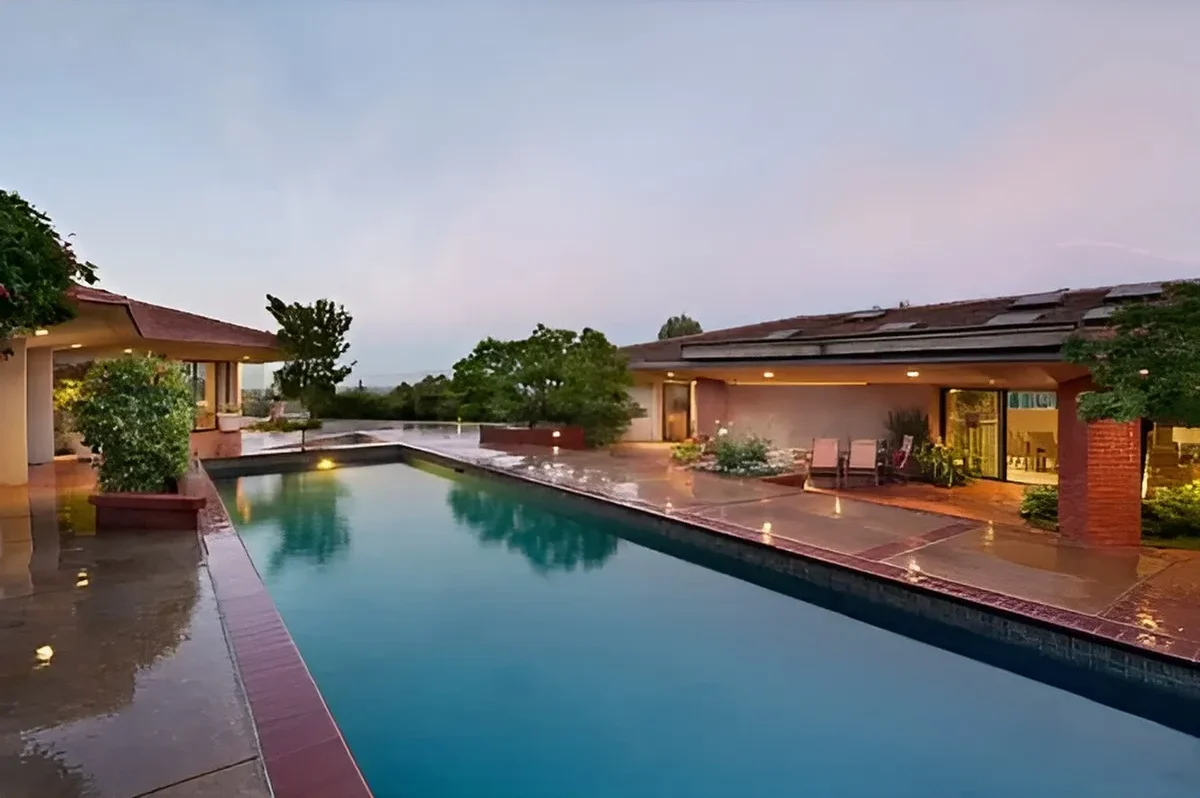 Sundar Pichai House Swimming Pool Area