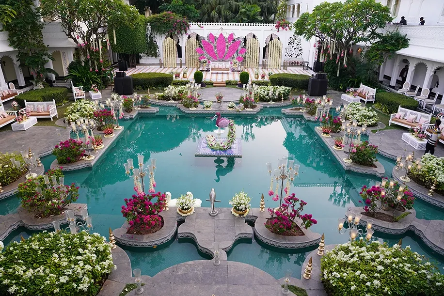 Taj Lake Palace Udaipur Wedding
